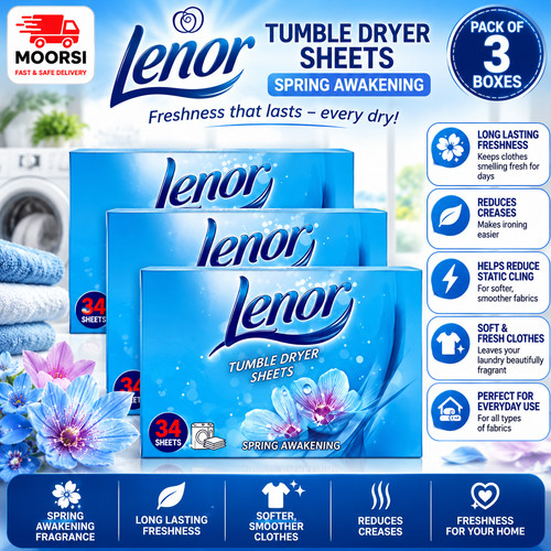 Lenor tumble dryer sheets - lenor,