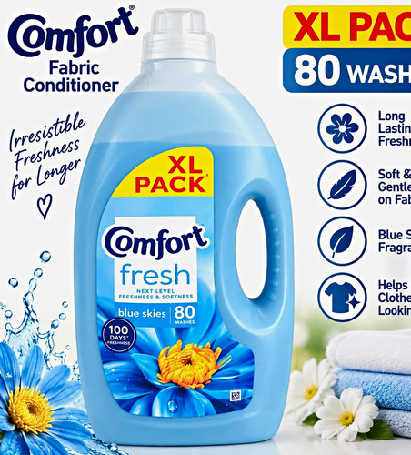 Comfort fresh blue skies - blue,