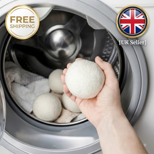 Wool dryer balls organic - 6,