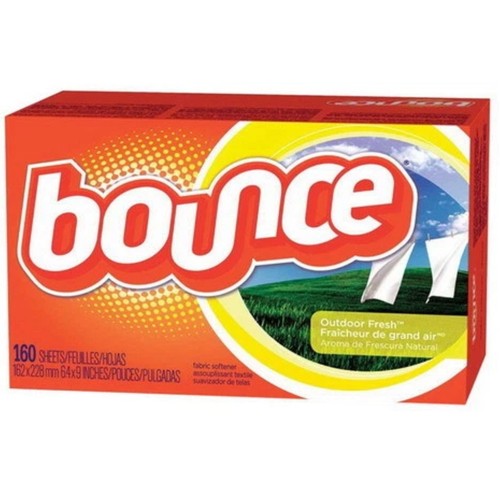 Procter gamble bounce fabric - &,
