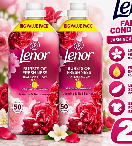Lenor fabric softener jasmine - lenor,